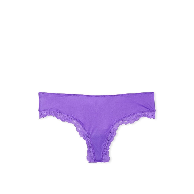 Трусики Very Sexy Micro Lace Inset Thong Panty Violet