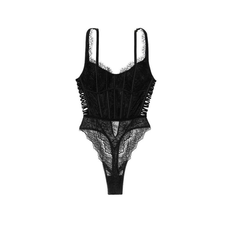 Боді Dream Angels Wicked Corset Teddy Black
