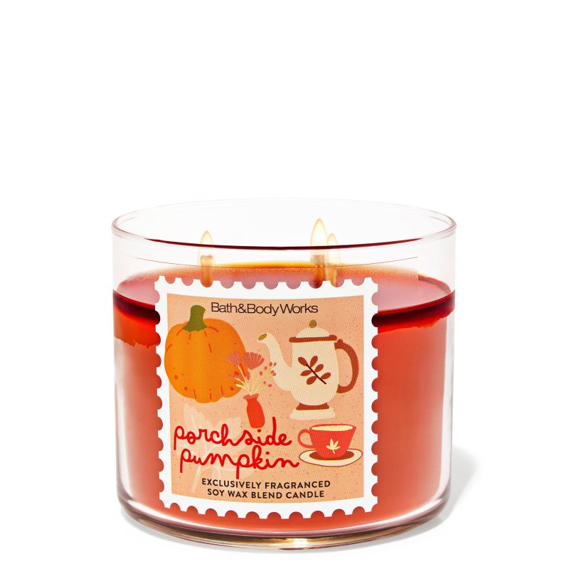 Ароматизована свічка Porchside Pumpkin 3-Wick Candle
