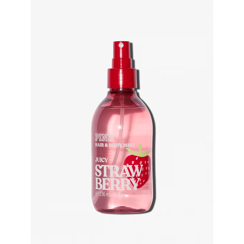 Парфумований спрей для тіла Juicy Strawberry Hair & Body Mist