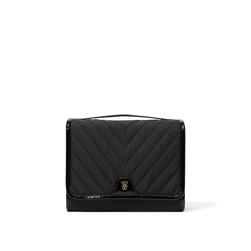 Косметичка Packable Makeup Bag Black V-Quilt