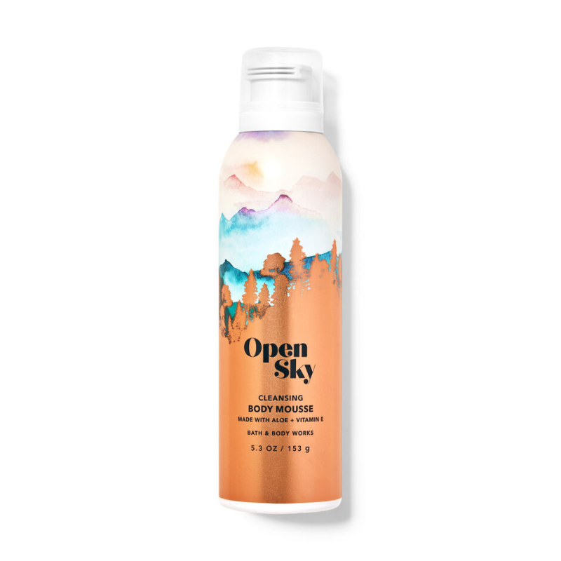 Очищаючий мус для тіла Open Sky
