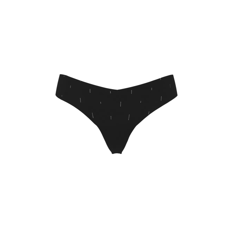 Трусики No-show Sparkle Thong Panty Black
