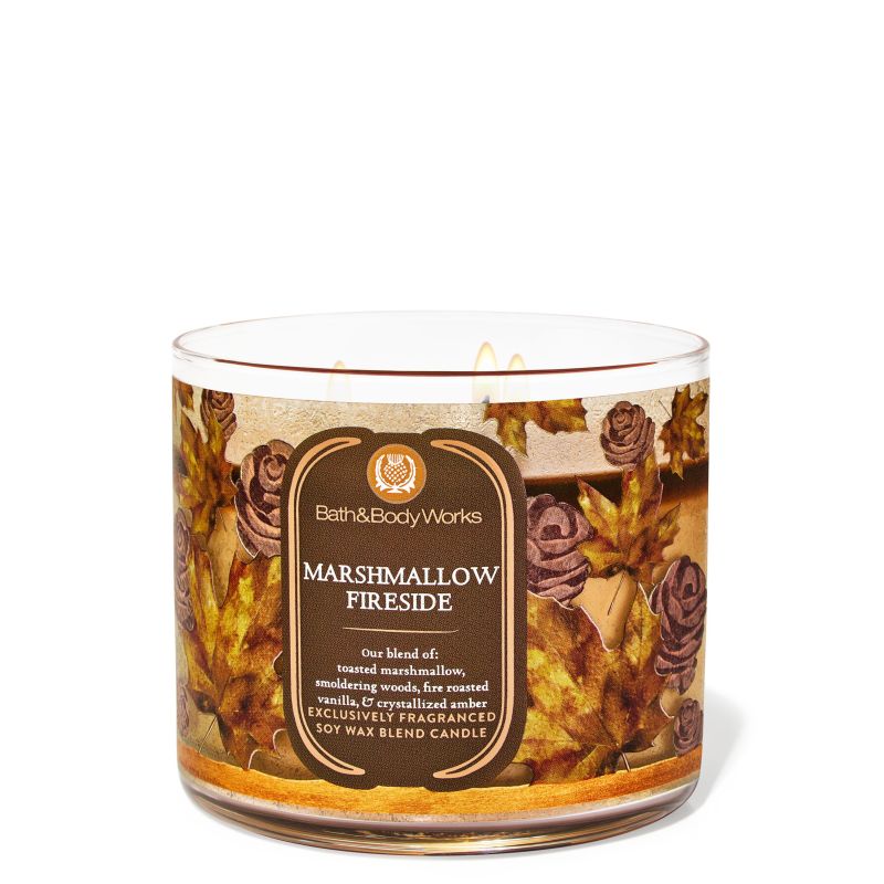 Ароматизована свічка Marshmallow Fireside 3-Wick Candle