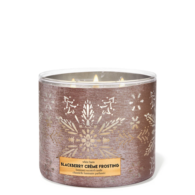Ароматизована свічка Blackberry Creme Frosting 3-Wick Candle