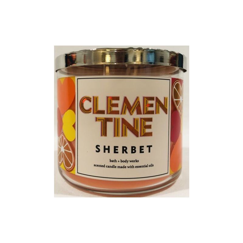 Ароматизована свічка Clementine Sherbet від Bath & Body Works