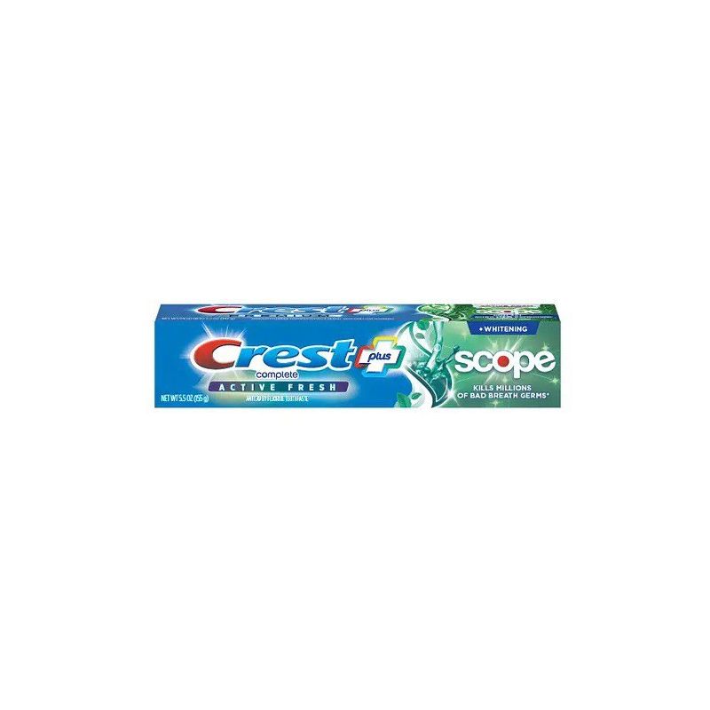Зубна паста Crest + Scope Complete Whitening Toothpaste, Active Fresh