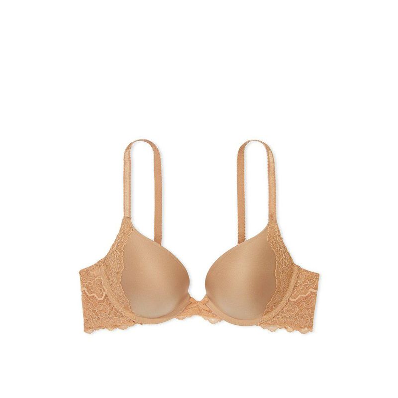 Бюстгальтер Smooth Push-Up Bra with Lace Praline