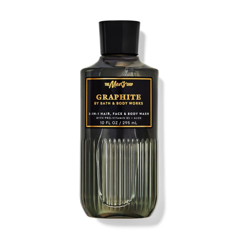 Парфумований гель для душу Graphite 3 in 1 Hair, Face, Body