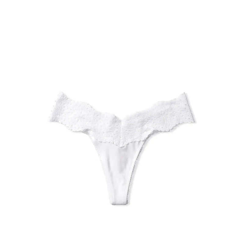 Жіночі трусики Cotton Thong Panty White