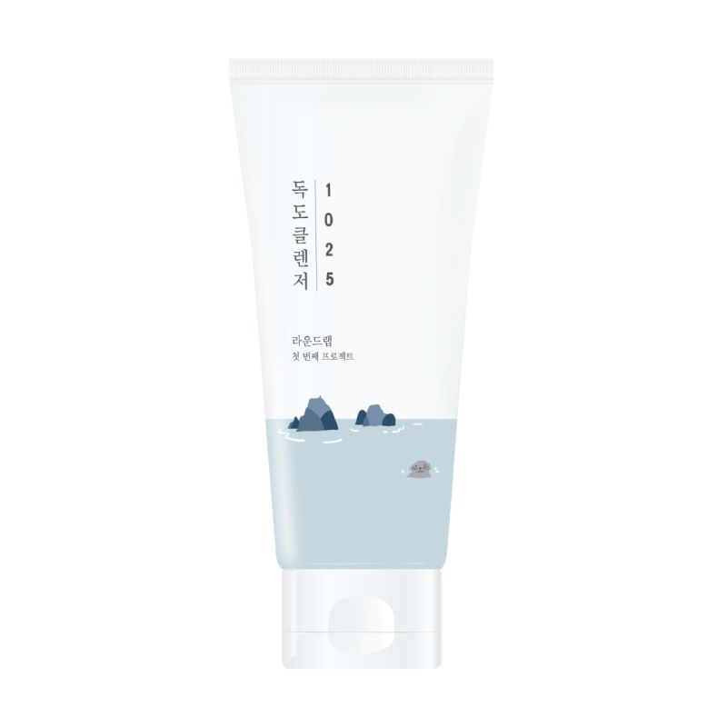 Очищувальна м`яка пінка 1025 Dokdo Cleanser ROUND LAB