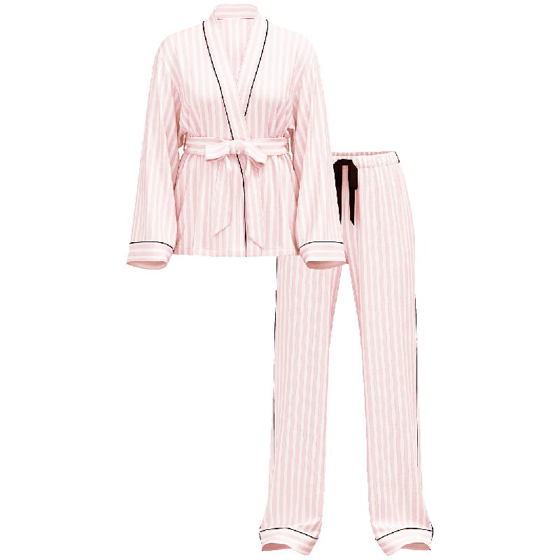 Піжама Flannel Wrap Long Pajama Set Pretty Blossom Shimmer