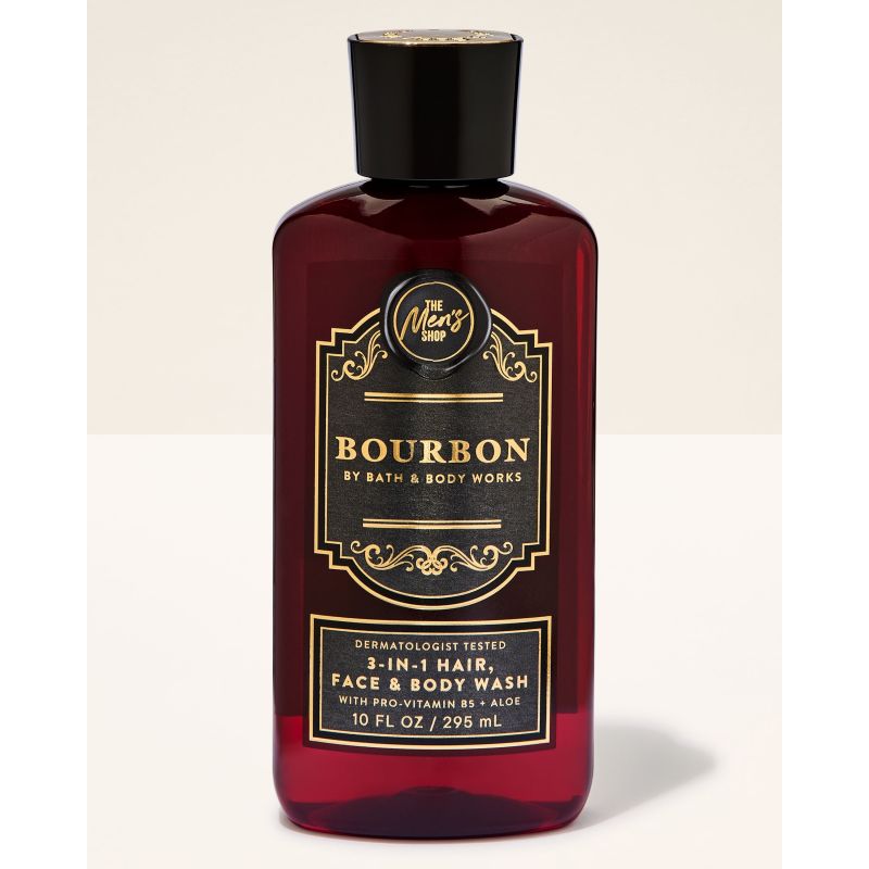 Парфумований гель для душу Bourbon Hair, Face, Body