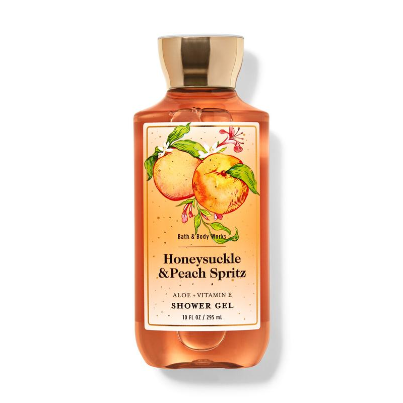 Парфумований гель для душу Honeysuckle & Peach Spritz