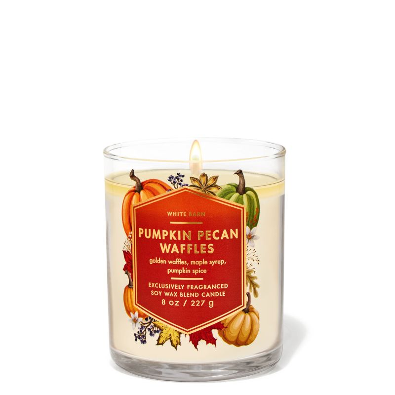 Ароматизована свічка Pumpkin Pecan Waffles One Wick Candle