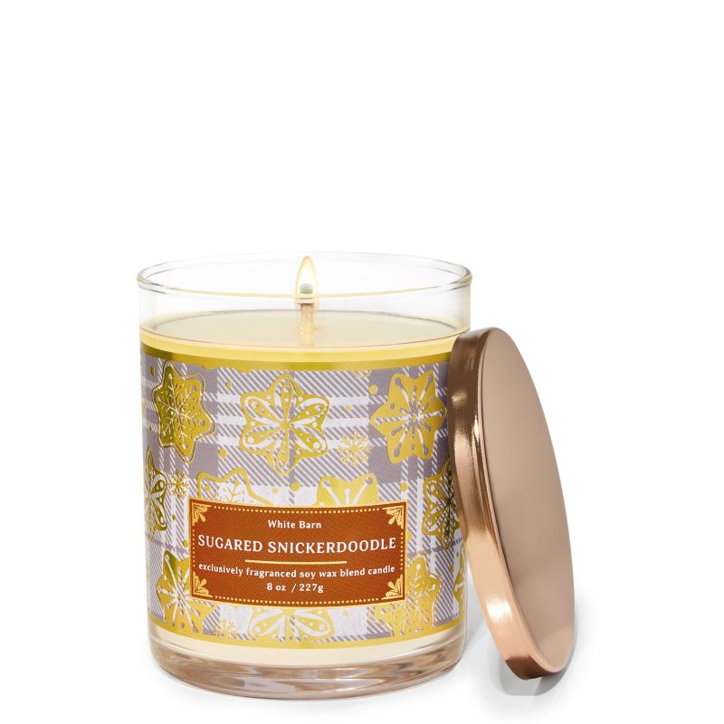 Ароматизована свічка Sugared Snickerdoodle Single Wick Candle