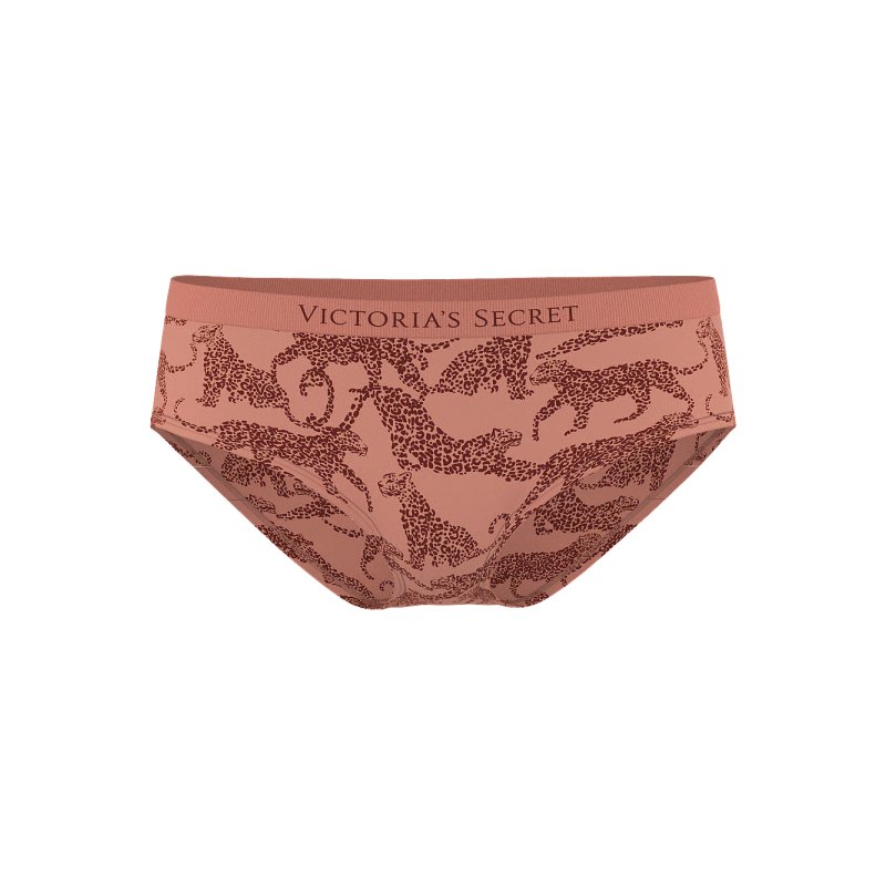 Трусики Seamless Hiphugger Panty Desert Blush Leopards VS