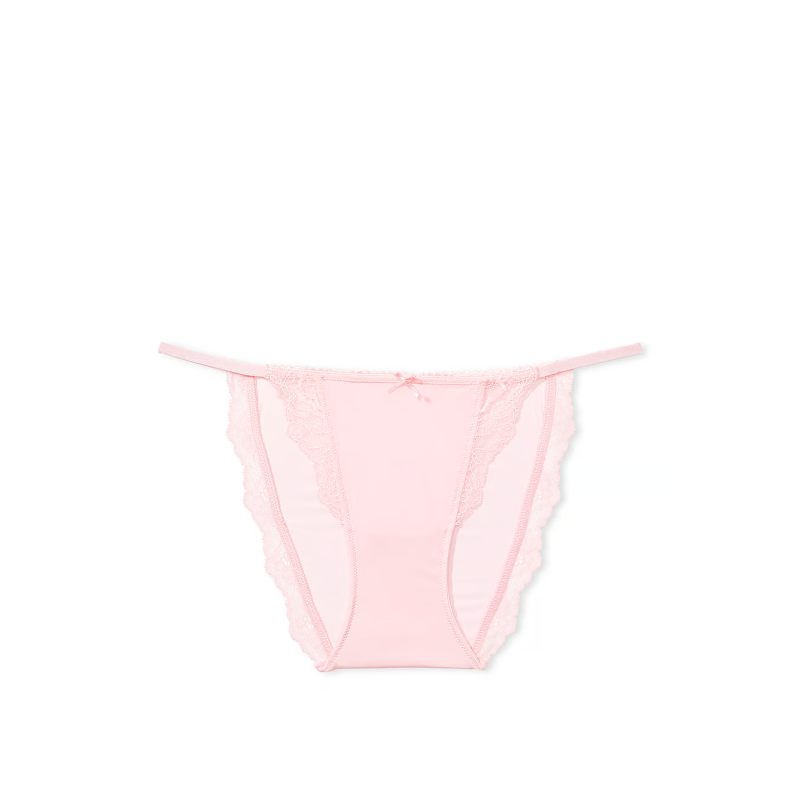 Трусики Dream Angels Lace-Trim String Bikini Panty Pretty Blossom