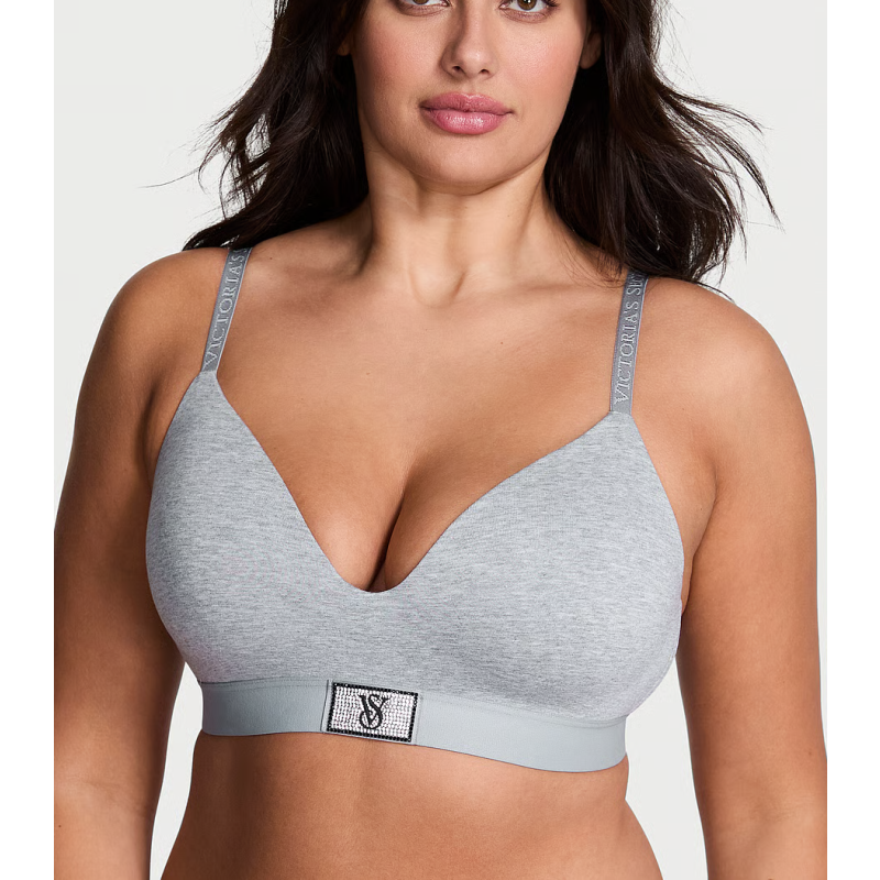 Комплект білизни Shine Patch Lightly Lined Wireless Bra Grey