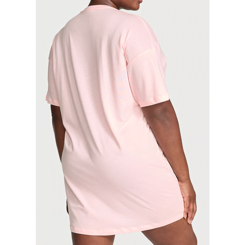 Нічна сорочка Oversize Cotton Sleep Tee Angel Pink VS