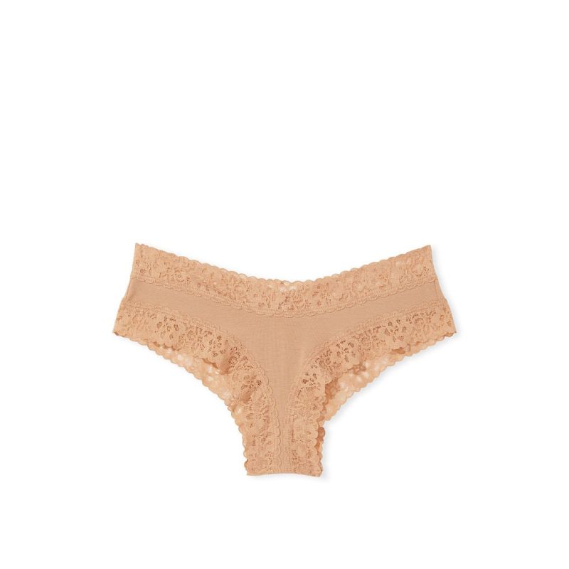 Жіночі трусики Lace Waist Cotton Cheeky Sweet Praline