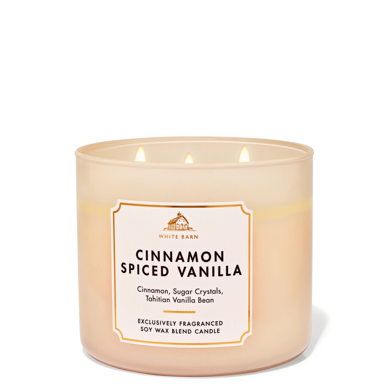Ароматизована свічка Cinnamon Spiced Vanilla 3-Wick Candle