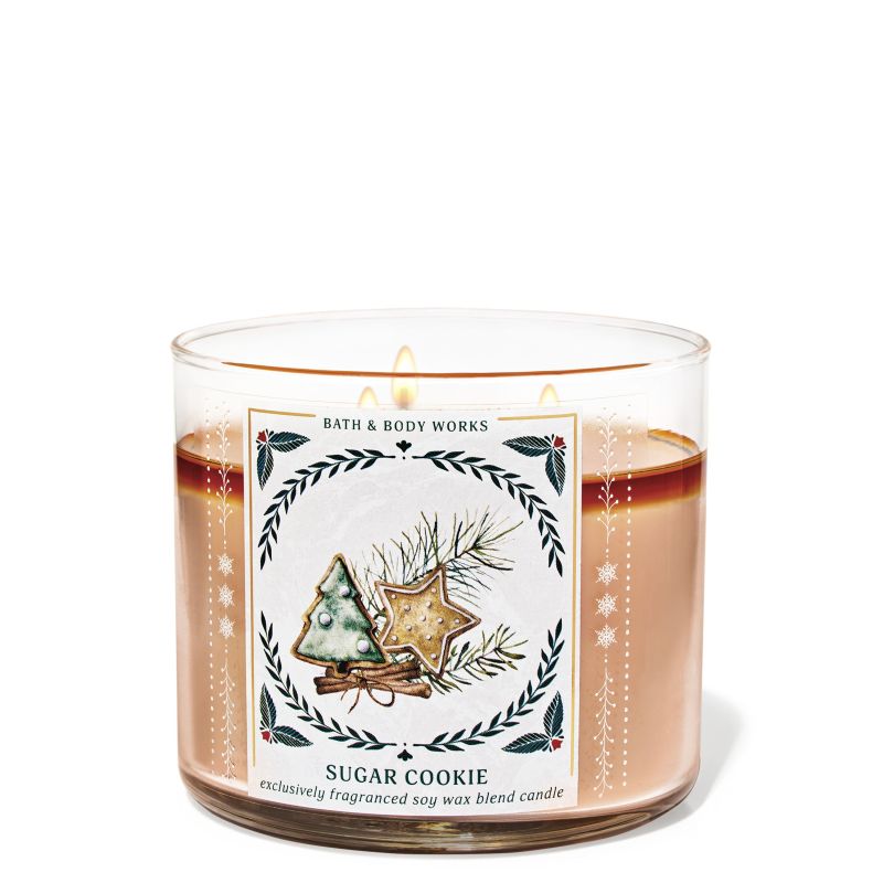 Ароматизована свічка Sugar Cookie 3-Wick Candle