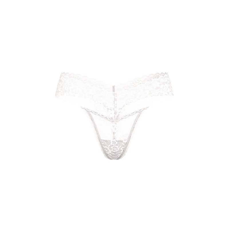 Трусики The Lacie Lace Thong Panty Coconut White