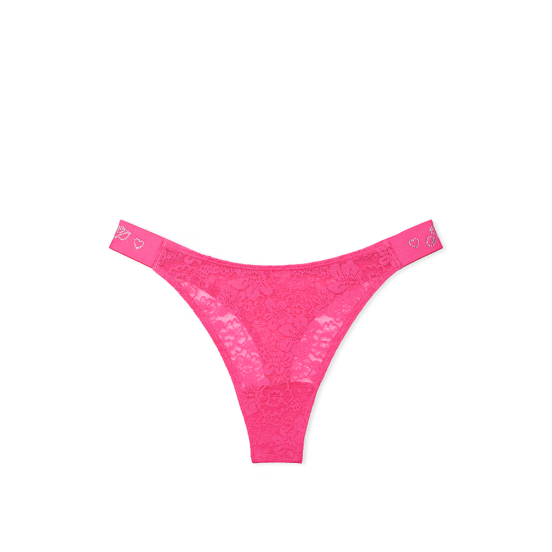Трусики Wink Logo High-Leg Thong Panty Carmine Rose
