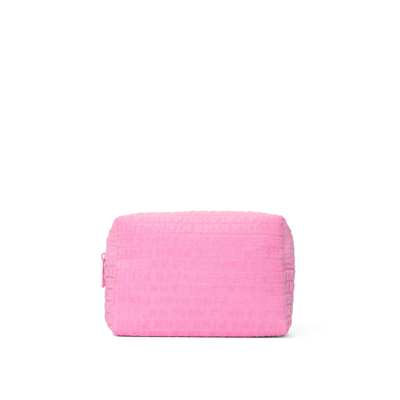 Косметичка PINK Terry Makeup Bag Pink Lollipop