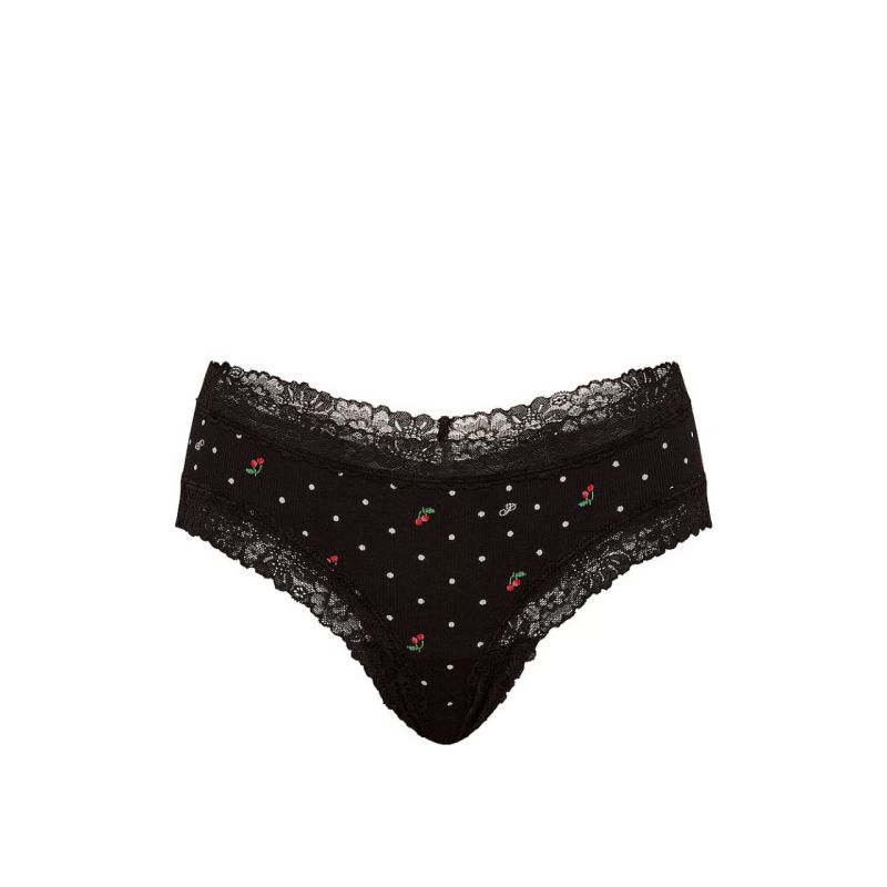 Трусики Wink Lace-Trim Cheeky Panty Cherry