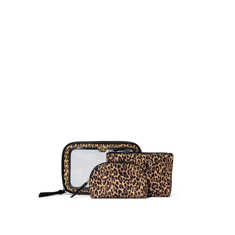 Косметичка 3 в 1 Beauty Bag Trio Leopard