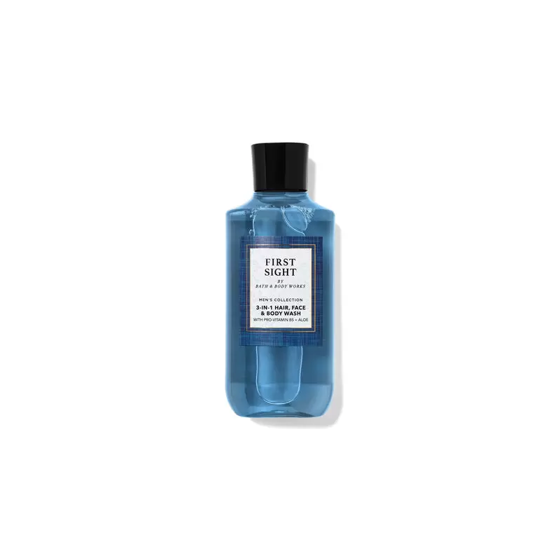 Парфумований гель для душу First Sight 3 in 1 Hair, Face & Body
