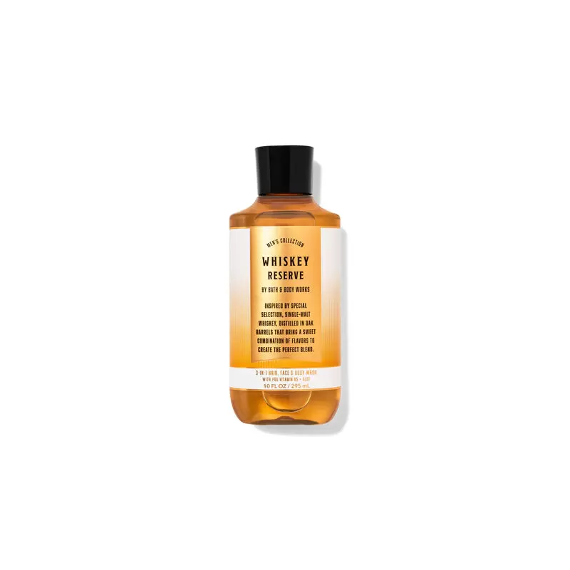 Парфумований гель для душу Whiskey Reserve 3 in 1 Hair, Face & Body