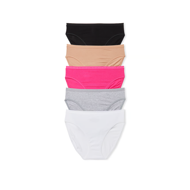 Набір трусиків 5-Pack Stretch Cotton High-Leg Brief Panties Mix