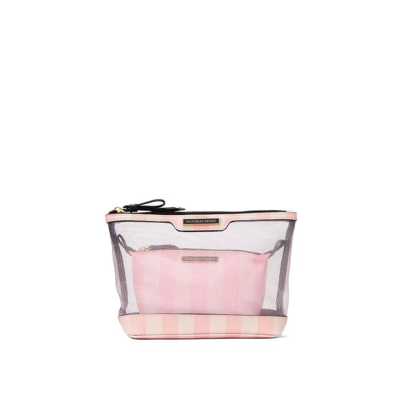 Косметичка Beauty Bag Duo Iconic Stripe Mesh