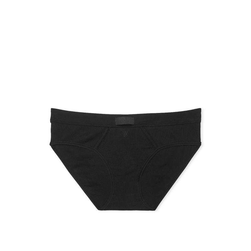 Трусики Cotton Hiphugger Panty Cotton Rib Black
