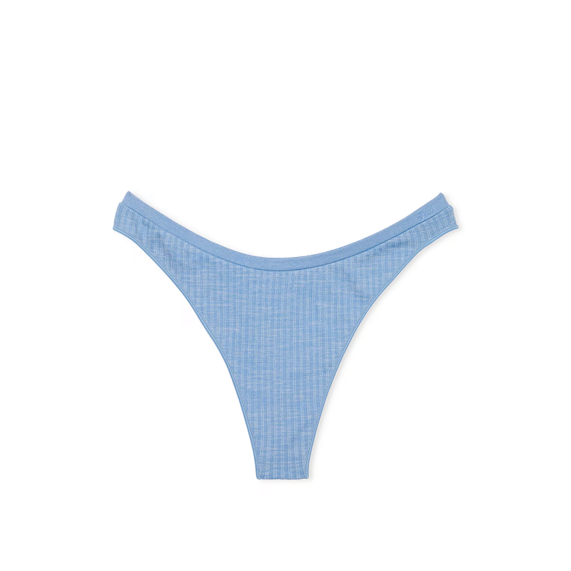 Трусики Seamless High-Leg Thong Panty PINK Blue