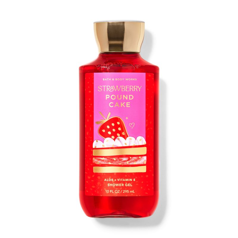 Парфумований гель для душу Strawberry Pound Cake