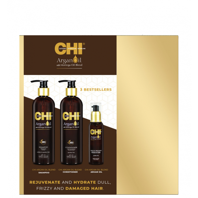 Відновлюючий набір для волосся Chi Argan Oil від CHI