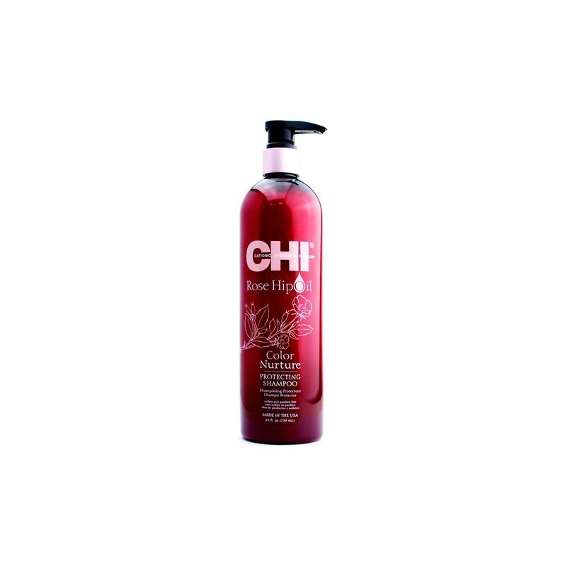 Захисний шампунь для фарбованого волосся Chi Rose Hip Oil від CHI