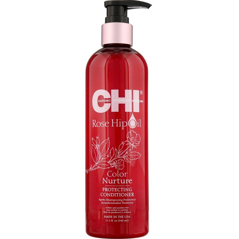 Захисний кондиціонер для фарбованого волосся Chi Rose Hip Oil від CHI