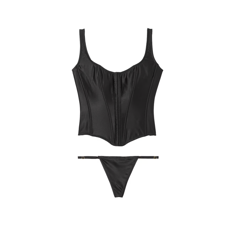 Комплект шовковий Classic Silk Corset Set