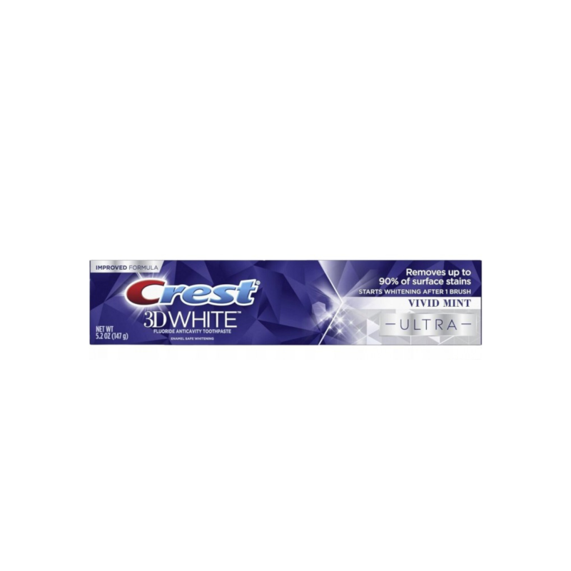 Зубна відбілююча паста Crest 3D White Vivid Mint Ultra Whitening Toothpaste