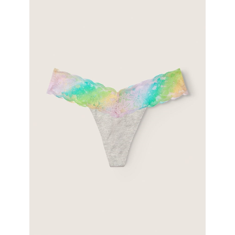 Трусики Cotton Thong Panty Grey