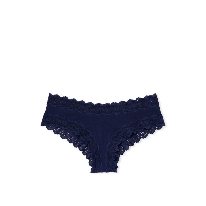 Трусики Cotton Cheeky Panty Dark Blue