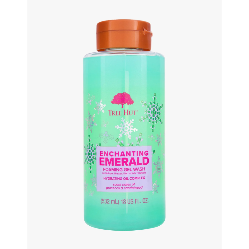 Гель для душу Enchanting Emerald Sparkling Gel Wash від Tree Hut
