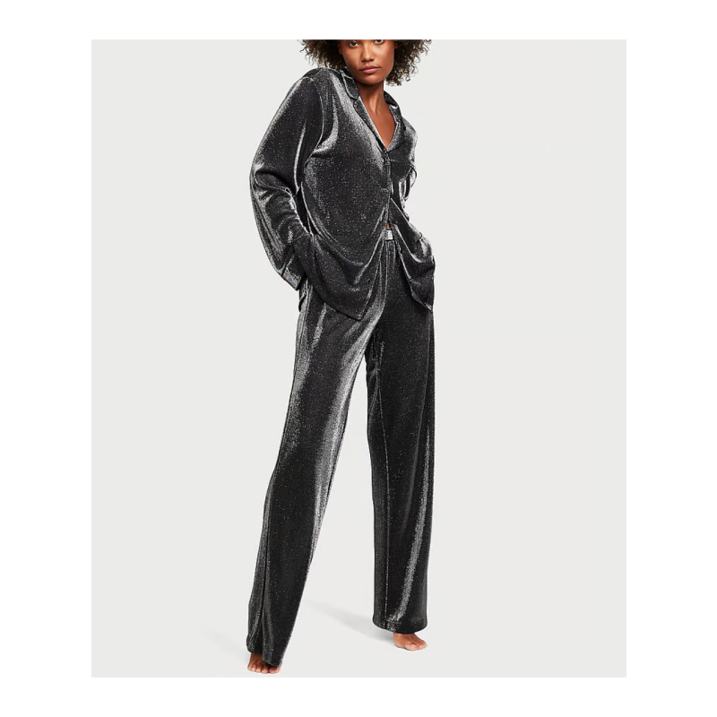 Сорочка шимерна Shimmer Knit Silver ТІЛЬКИ ВЕРХ