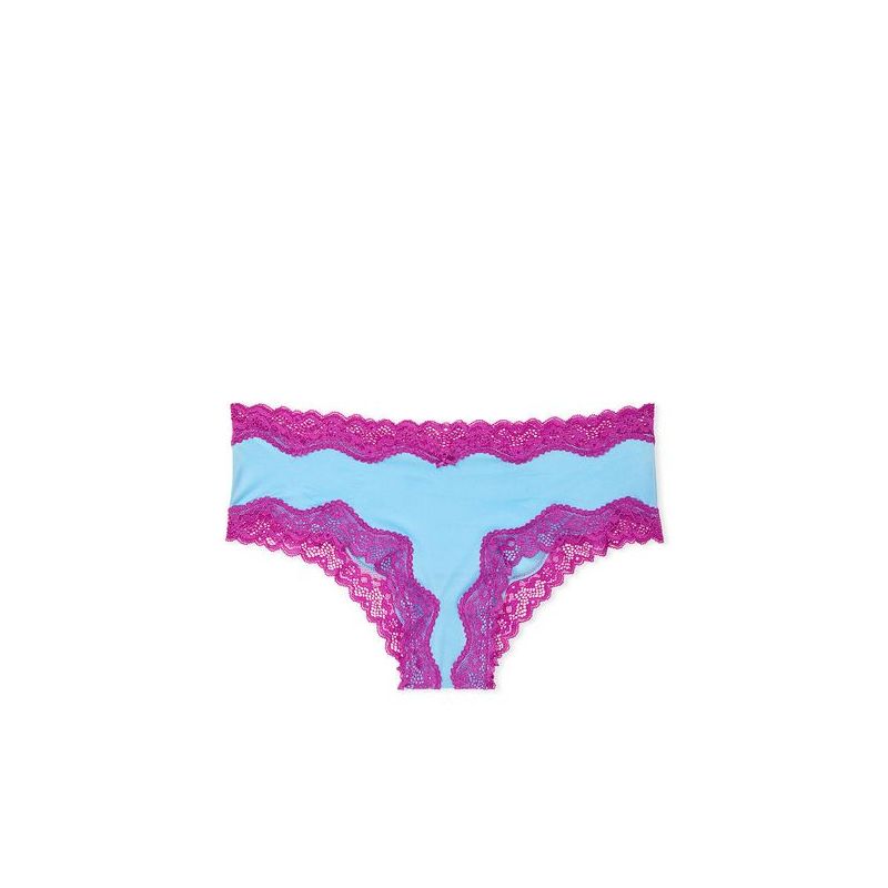 Жіночі трусики Tease Lace-Trim Cheeky Panty Blue