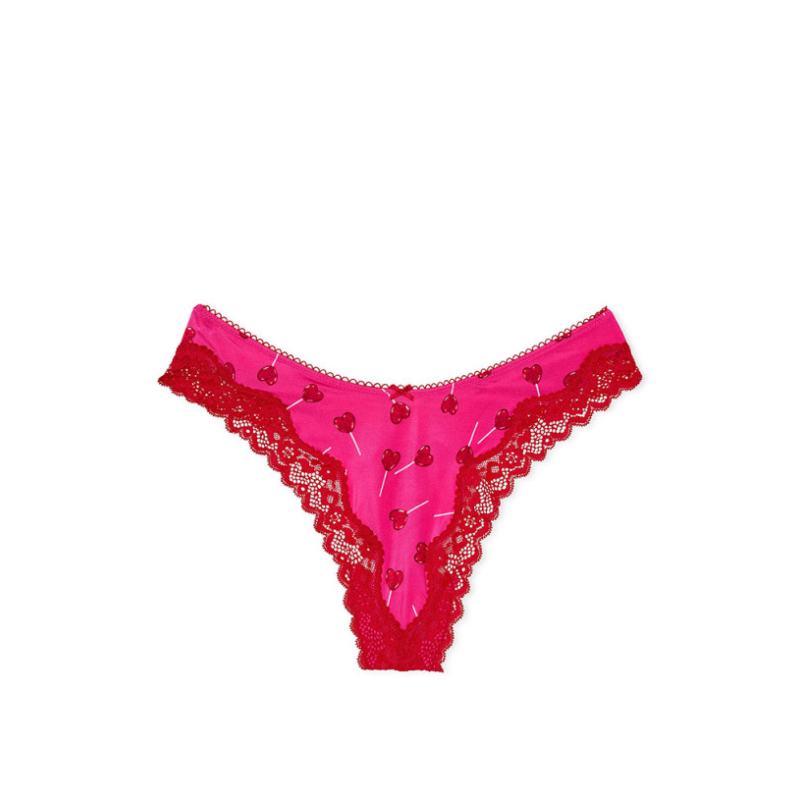 Трусики Tease High-Leg Scoop Thong Panty Lollilops